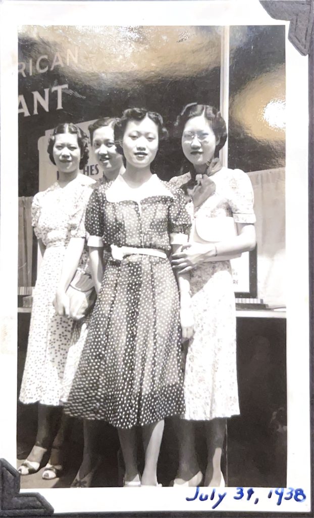 Chin Sisters at the China Clipper Restaurant