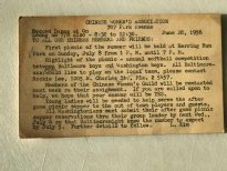 invitation from Chinese Women's Association