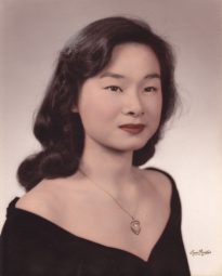 June Eng high school portrait